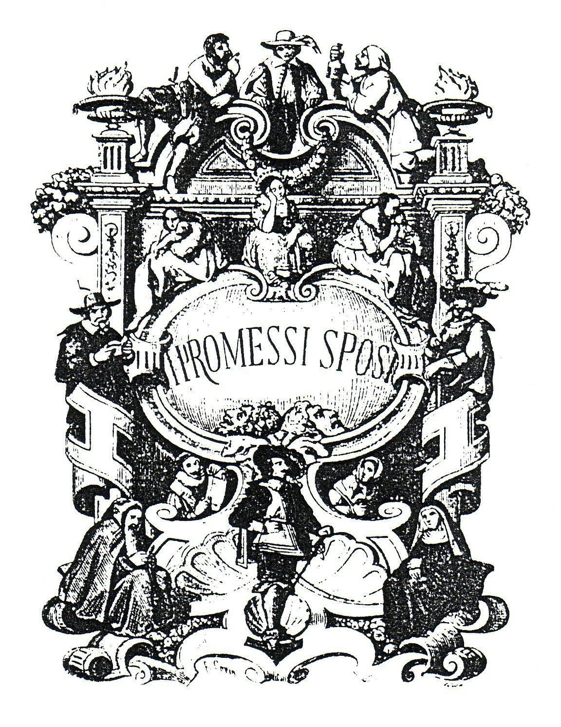 Frontispiece of the second edition of Alessandro Manzoni's The Betrothed (1840) (Francesco Gonin, Public domain, via Wikimedia Commons)