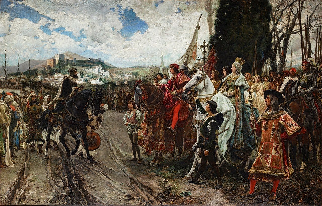 La rendición de Granada (by Francisco Pradilla)