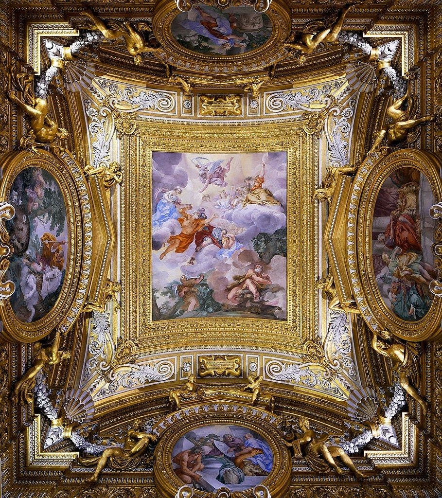 Saturn Hall ceiling (Architas, CC BY-SA 4.0 via Wikimedia Commons)