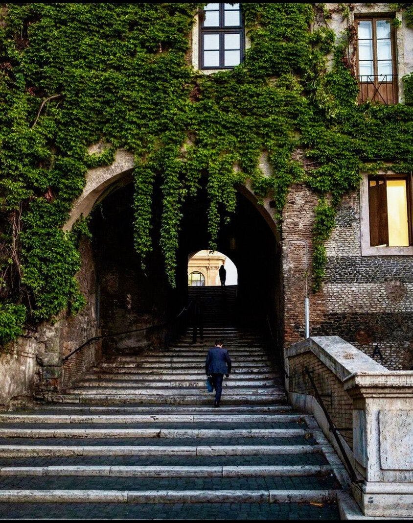 "Borgia staircase" - Via San Francesco da Paola