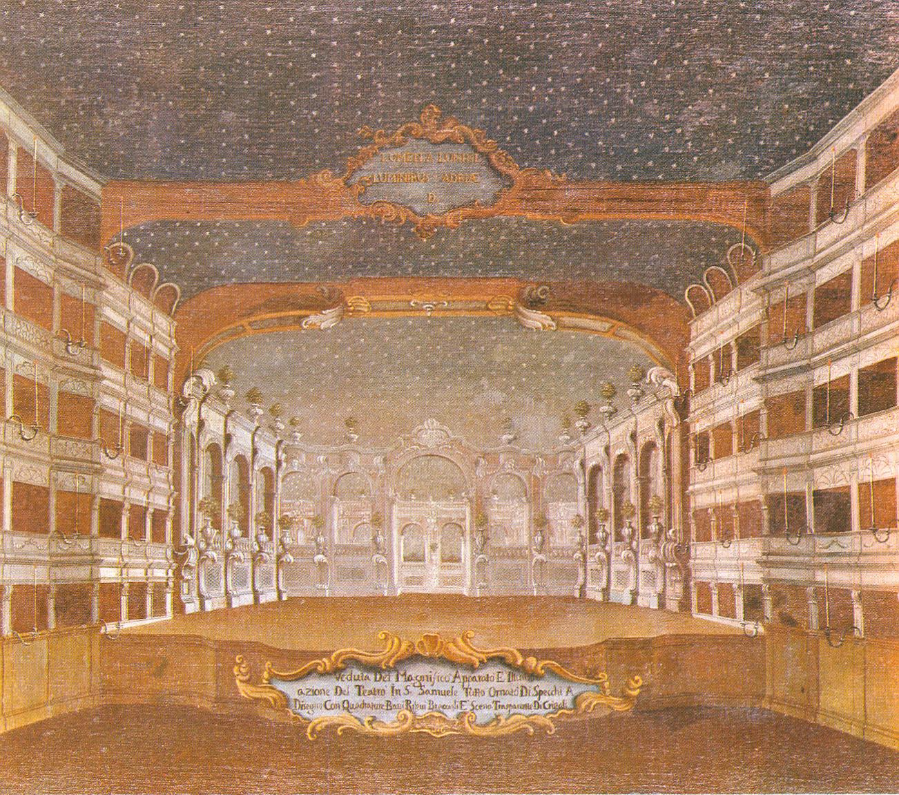 San Samuele Theatre painting