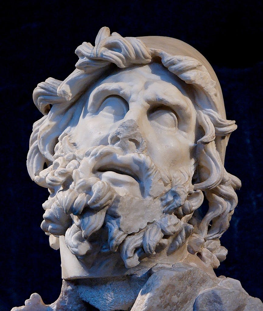 Odysseus sculpture
