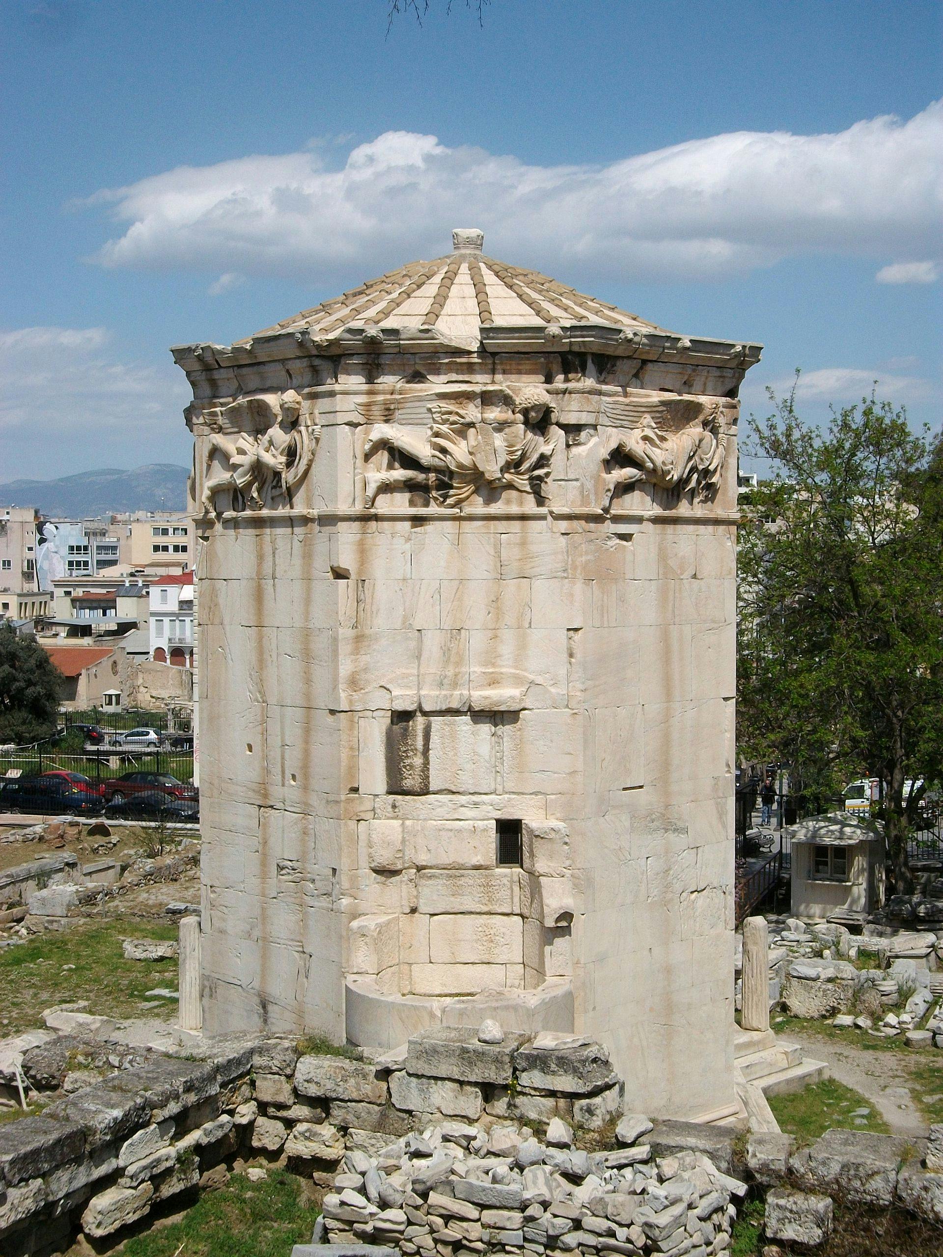 Tower of the winds (by kbulut58 on Wikicommons)