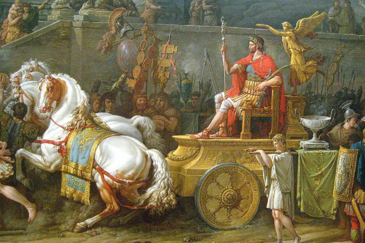 <p>The Triumph of Aemilius Paulus</p>
