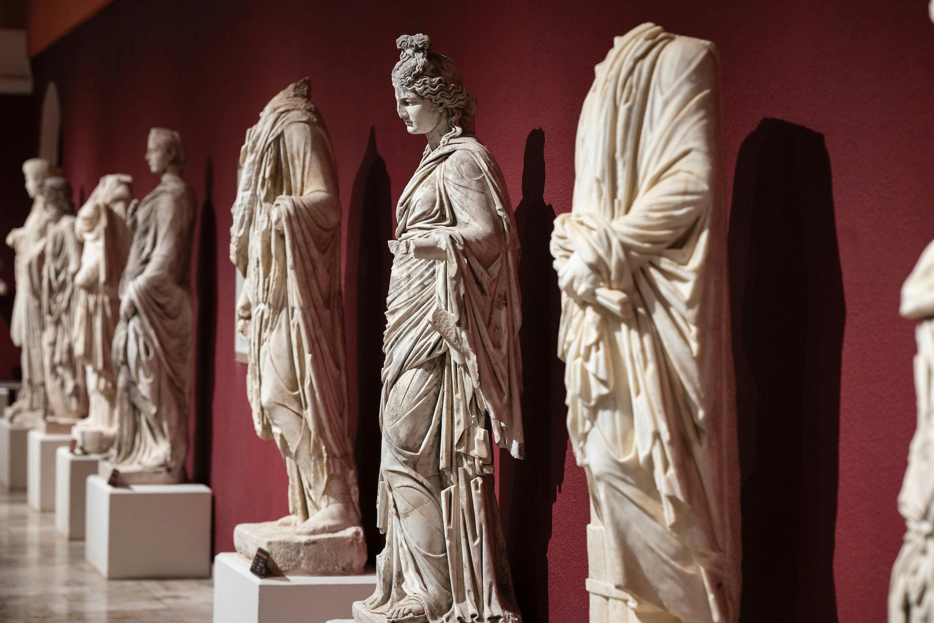 A walk through history and mythology exploring the twelve Olympian gods