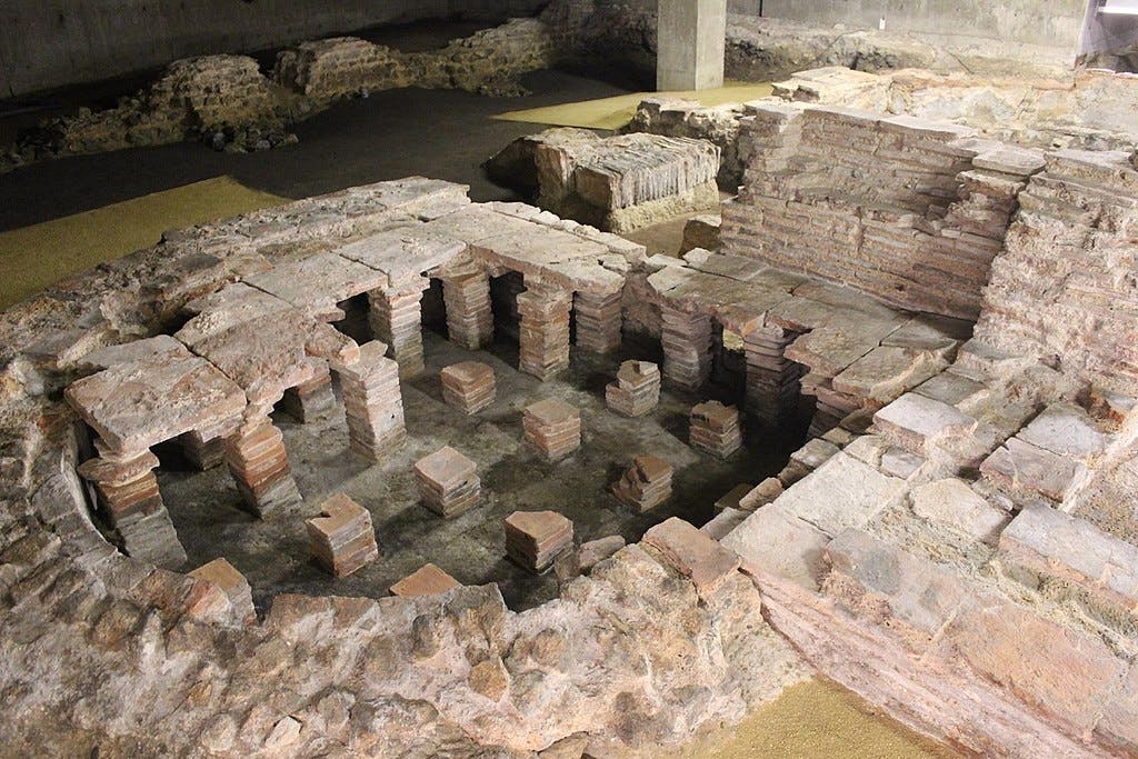 The Roman Baths at Billingsgate